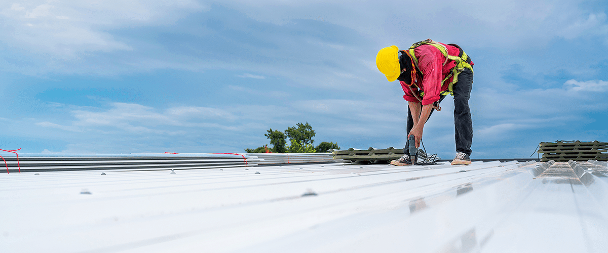 bitumen roof installation
